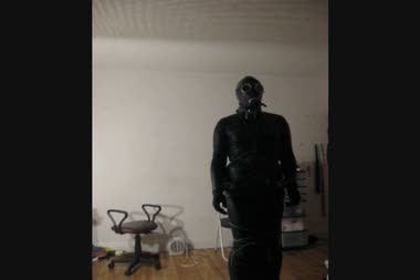 Fetish Trans - Hooded Gagged Blindfolded And Gas Masked Self Bondage Fetish Trans - Hooded Gagged Blindfolded And Gas Masked Self Bondage