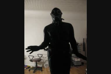 Fetish Trans - Hooded Gagged Blindfolded And Gas Masked Self Bondage Fetish Trans - Hooded Gagged Blindfolded And Gas Masked Self Bondage