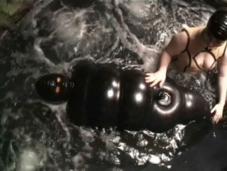 Alice In BondageLand - FemDom Fetish Movies - Sack Blowjob Inflatable Latex Rubber Ducky Hot Tub Pt 4 Alice In BondageLand - FemDom Fetish Movies - Sack Blowjob Inflatable Latex Rubber Ducky Hot Tub Pt 4
