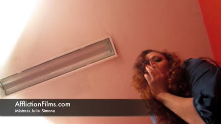 Afflictionfilms - Julie Simone Uses You As Her Personal Ashtray