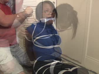 Girl Next Door Bondage - Hotel Manager Kept Gagged In His Room Girl Next Door Bondage - Hotel Manager Kept Gagged In His Room
