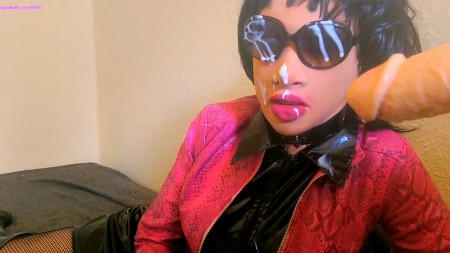 Latex Roxie - Pink Leather Snakeskin Part 1 Latex Roxie - Pink Leather Snakeskin Part 1