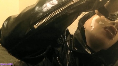 Latex Roxie - Pvc Sixties Biker Slut Worships Cock Full