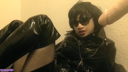 Latex Roxie - Pvc Sixties Biker Slut Worships Cock Full Latex Roxie - Pvc Sixties Biker Slut Worships Cock Full
