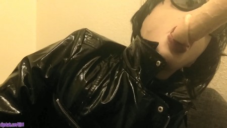 Latex Roxie - Pvc Sixties Biker Slut Worships Cock Full Latex Roxie - Pvc Sixties Biker Slut Worships Cock Full